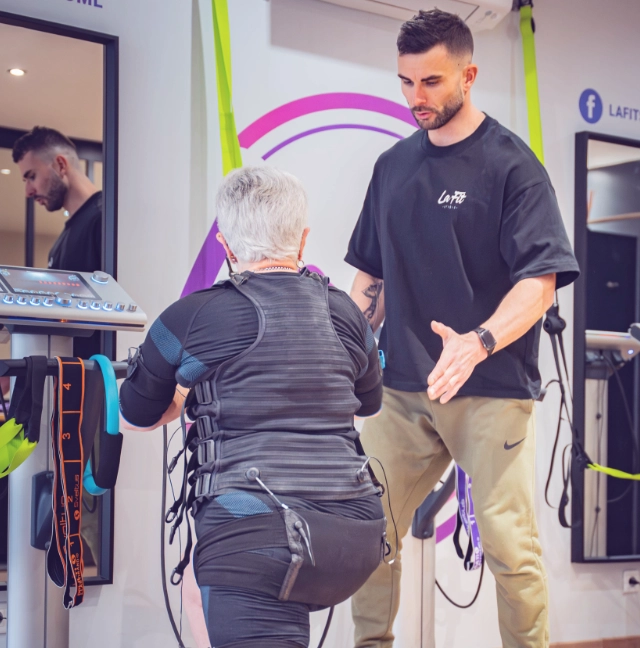 Électrostimulation (EMS) Mihabodytec avec la méthode LA FIT STUDIO