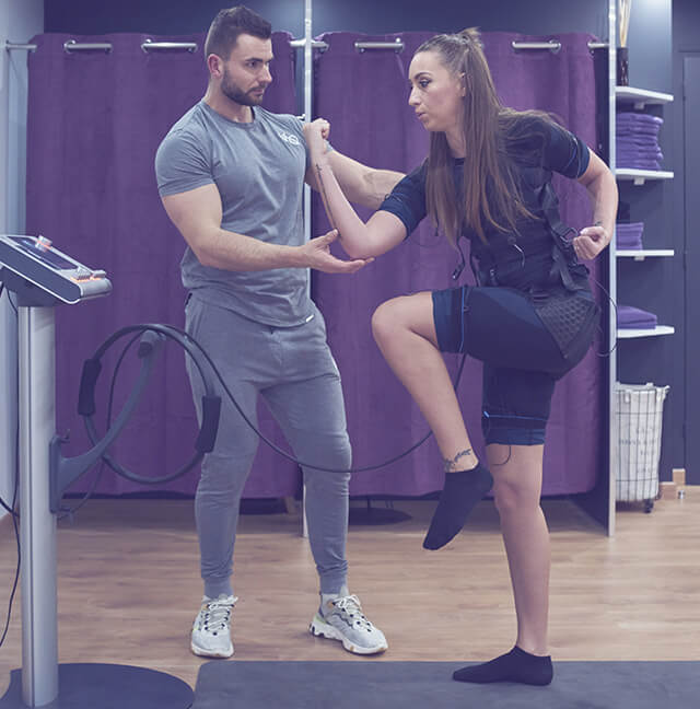 Equipement electrostimulation Mihabodytec, coaching individuel